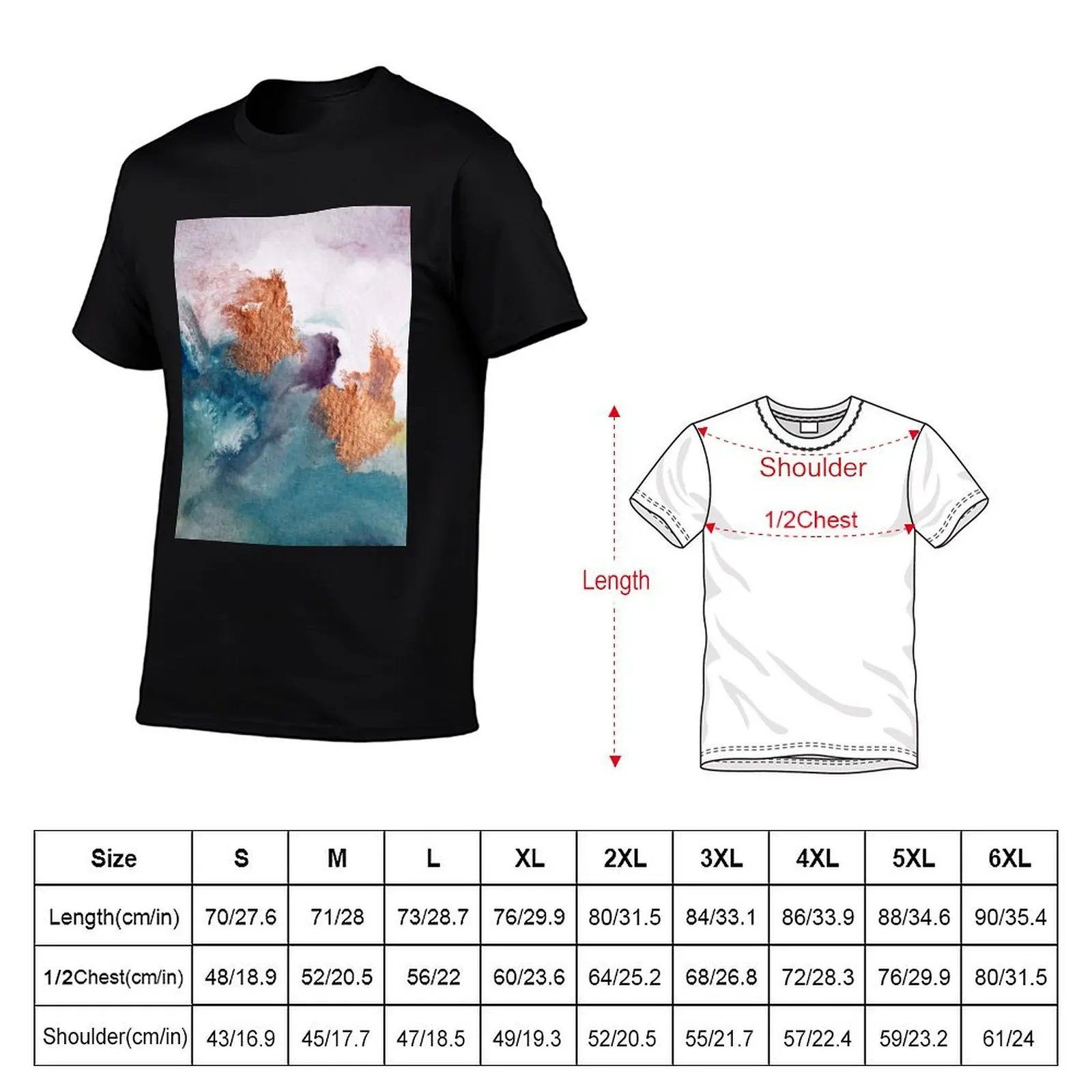 Abstract Birth T-Shirt korean fashion Aesthetic clothing mens graphic t-shirts