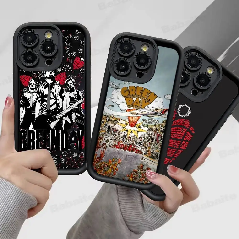 

Famous G-green Day TPU Phone Cover For Iphone 17 16 15 14 13 12 11 Pro Max Plus Case Cover