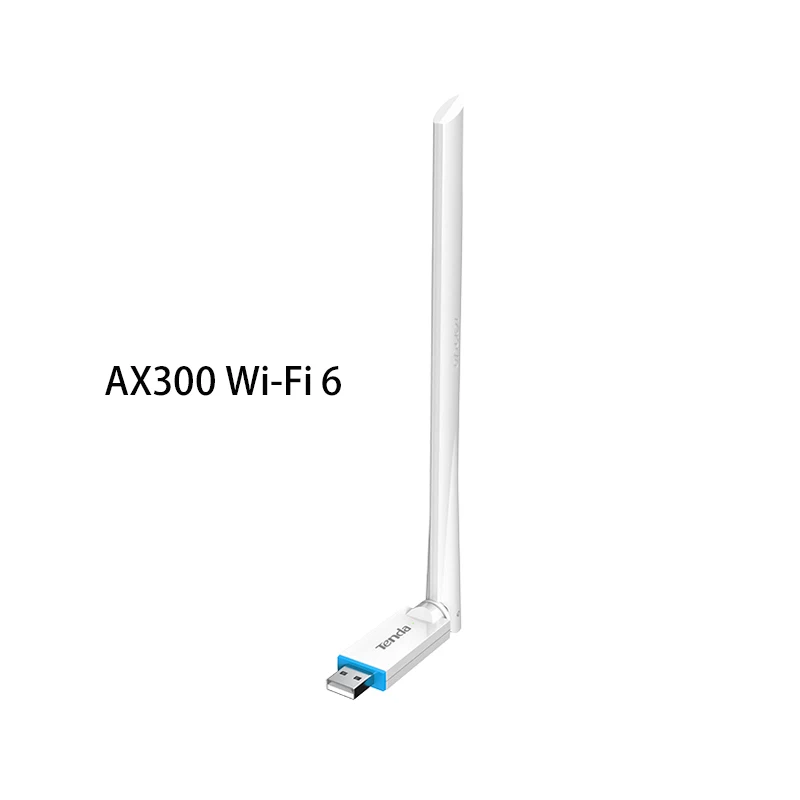 Tenda U2 AX300 Wi-Fi 6 300mbps High Gain Wireless USB Adapter 6dBi wireless usb adapter network card