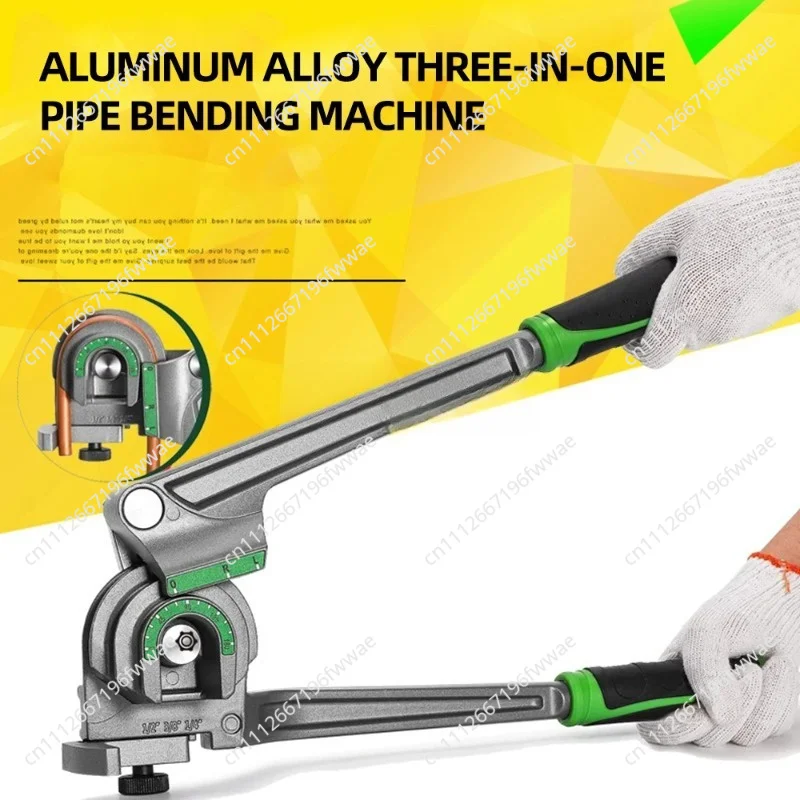 6-12mm Manual Copper Tube Bender 1/4 3/8 5/16 1/2' Copper Tubing Bender Tube Bending Machine Cold Storage Tube Bender ST-612
