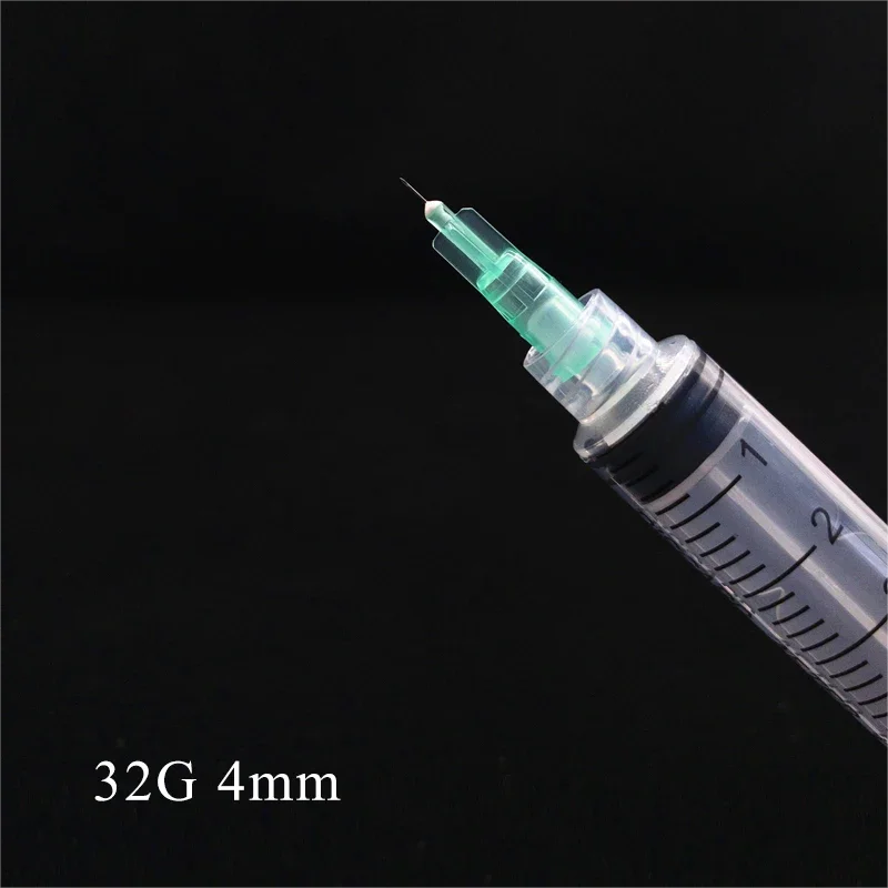 

100pcs/box 32G 4mm 6mm 13mm Painless Small Needle Eyelid Tool Parts For Tattoo Disposable Syringes Needles