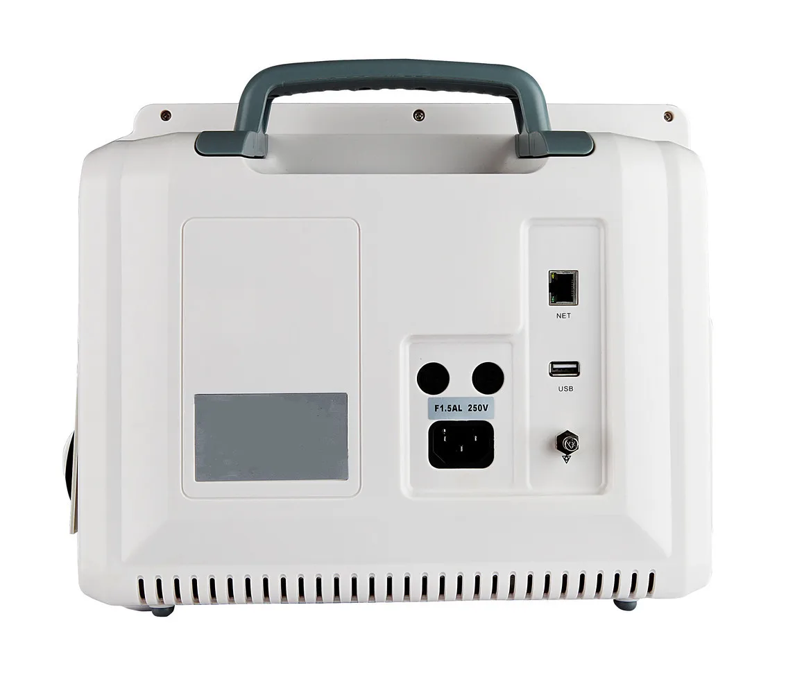 Medical Patient Vital Signs Monitoring Device Featuring Animal Type Patient Monitor (Touch Screen) for Cats Dogs Pets