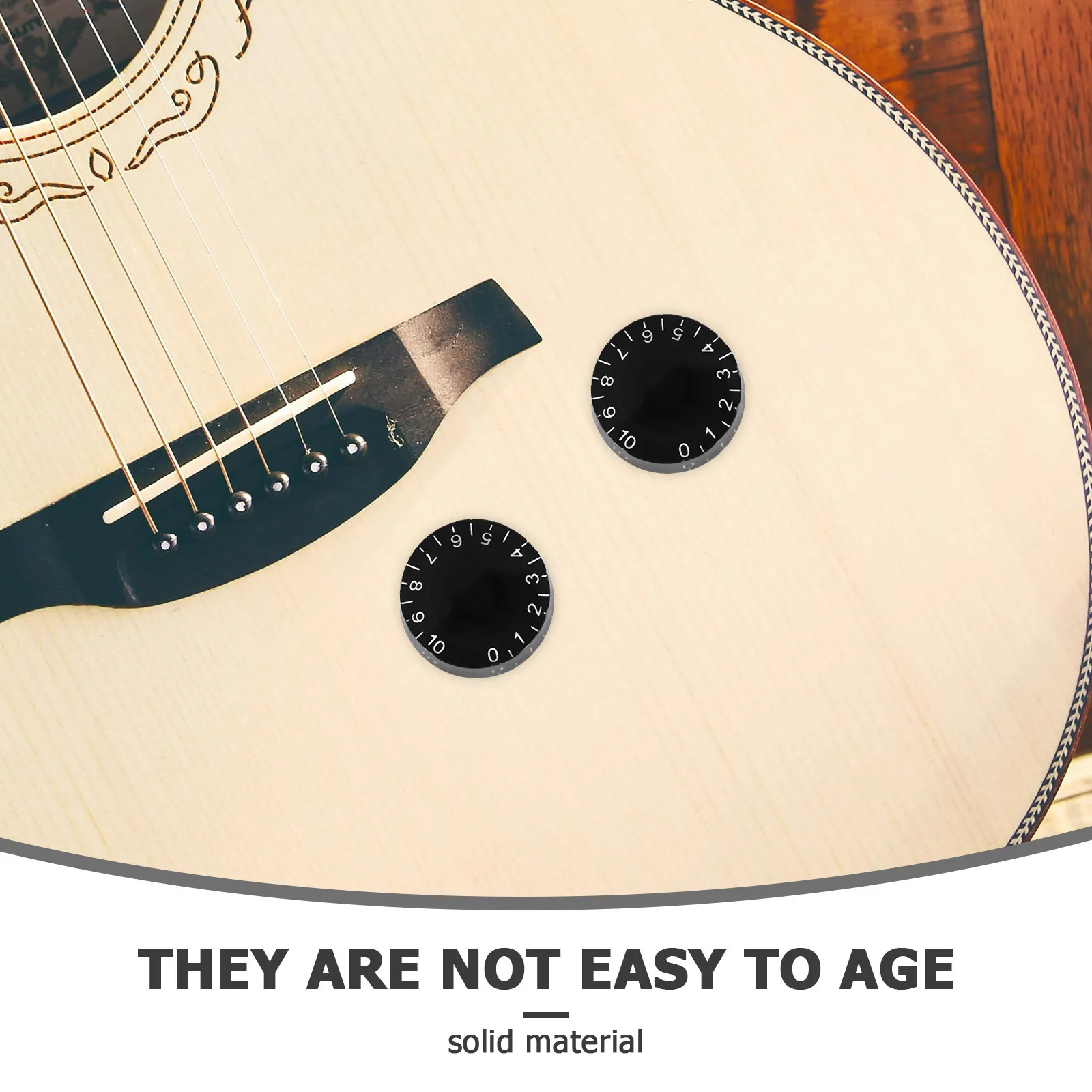 

4pcs Electric Guitar Knobs Bass Volume Control Plastic Audio Tone Buttons For Guitar Potentiometer Caps Instrument Sound