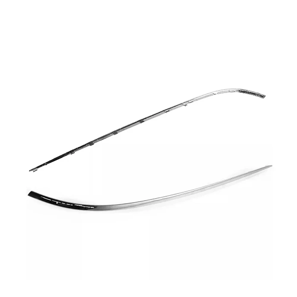 For Mercedes-Benz E-Class AMG W211 E350 E320 E550 2006-2008 2Pcs Rear Bumper Trim Chrome Styling Moulding 2118852821 2118852721