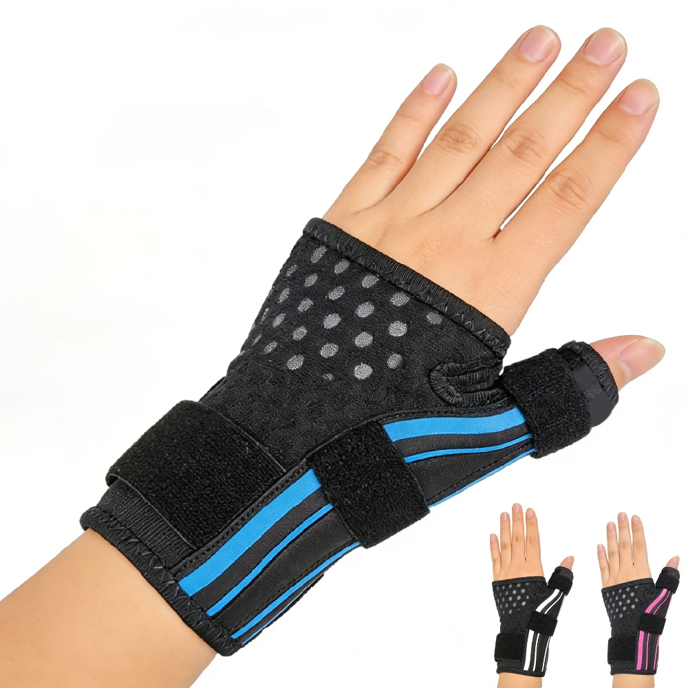 1PCS Thumb Brace Support Right Hand Left Hand for Men & Women,Thumb Spica Splint for Trigger Thumb,Thumb Stabilizer for Workout
