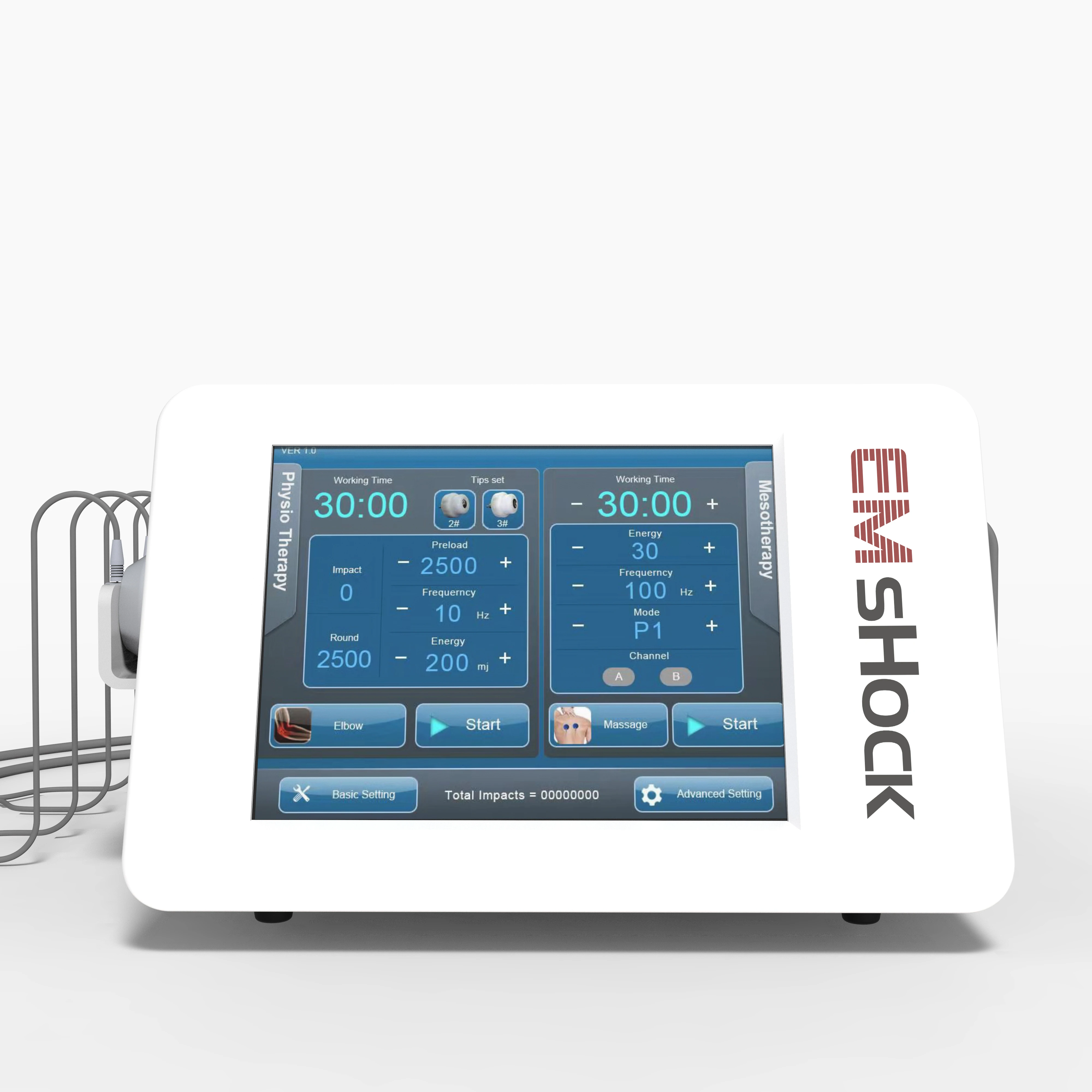 

2 in 1shockwave Therapy Equipment Erectile Dysfunction Shock Wave Device Pain Relief Ems Treatment Slimming
