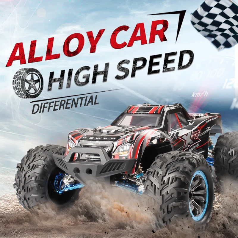 F21A  2.4G 1:10  85KM/H High-speed 4WD RC Car With LED Off Road Remote Control Cars Drift Monster Truck for Adult Kids Toys
