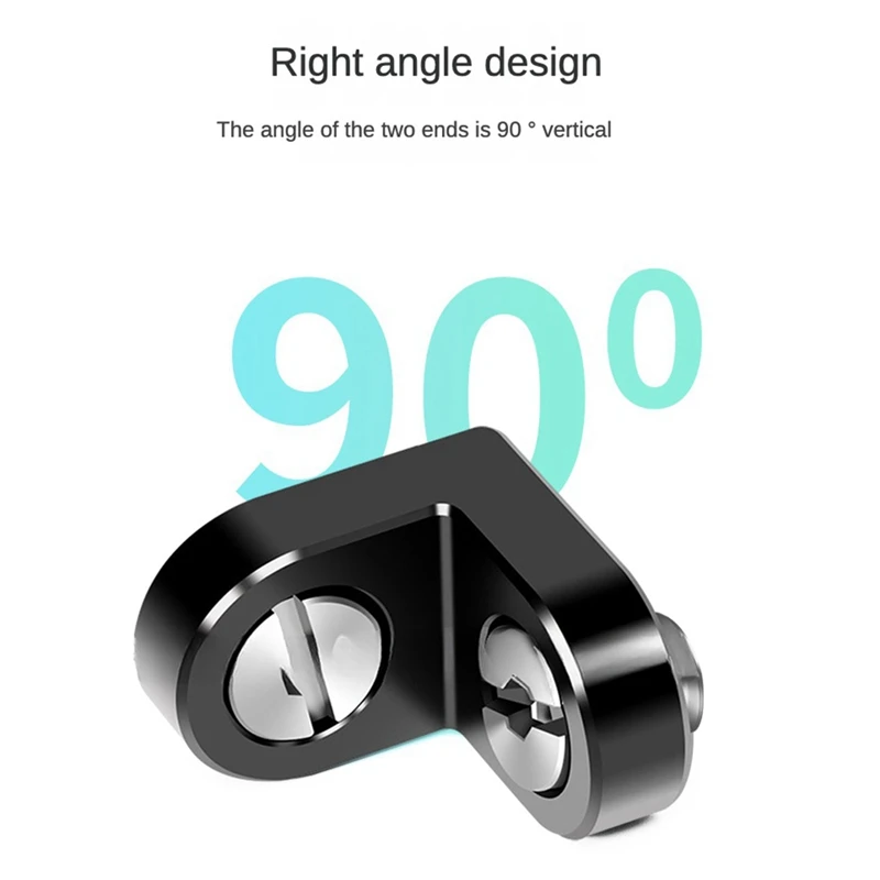 1/4 3/8 Screw Extension 90° Right Angle Mount Adapter For Tripod Monitor Video Image Transmission DSLR Camera Cage
