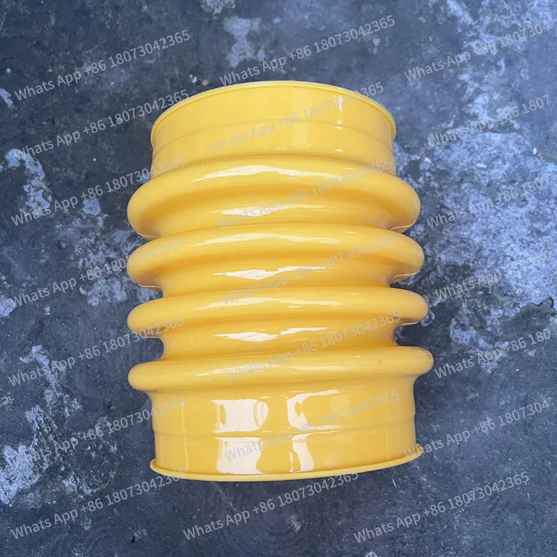 

1Pc Yellow Polyurethane Jumping Jack Bellows Boot 17 X 24.5cm For Wacker Rammer Compactor Tamper For Power Tools Accessories