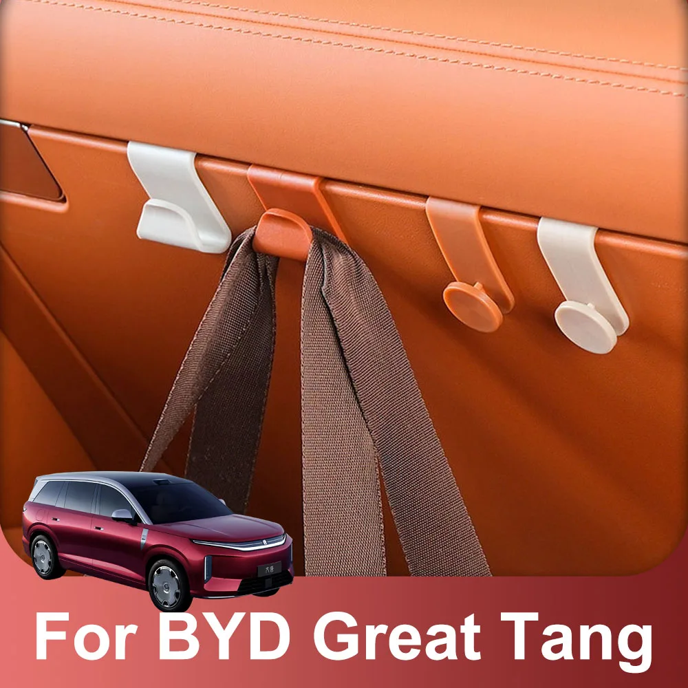 Fit For BYD Great Tang 2026 2027 Passenger Glove Box Hook Plastic Material Interior Supplies 5kg Load-bearing Storage Hook