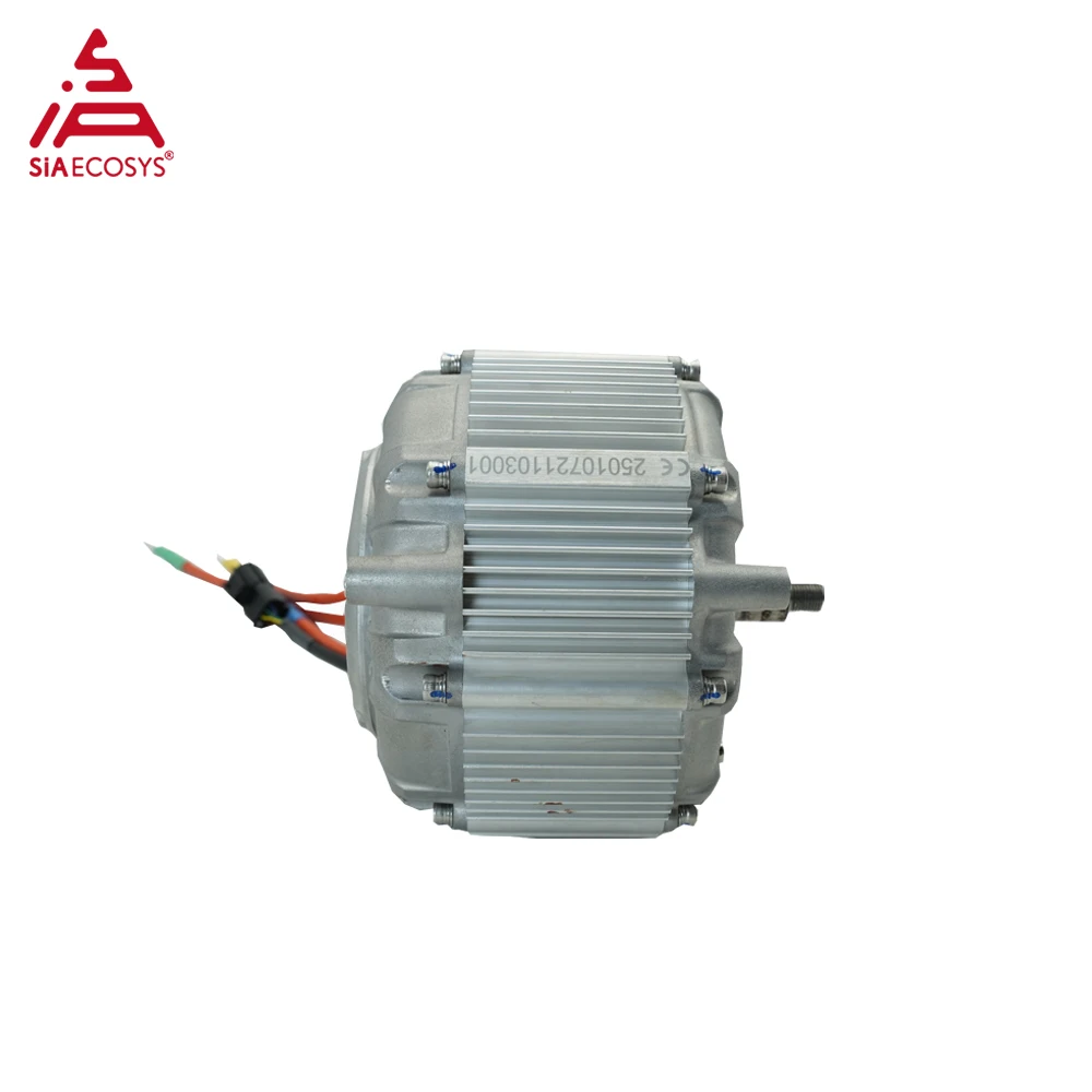 SiAECOSYS SIA155-38 Moteur en épingle à cheveux PMSM évalué 2500 W Technologie similaire avec Tesla Assurance de haute qualité pour moto électrique à 2 roues