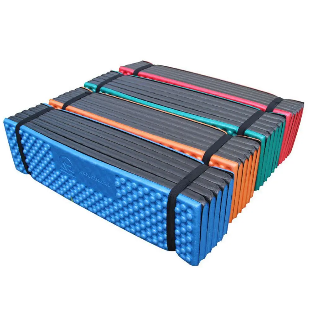 Foldable Beach Camping Mat Portable Foam Lying Moisture-proof Pad Grass Picnic Mattress Thickened Tent Sleeping Cushion Bed