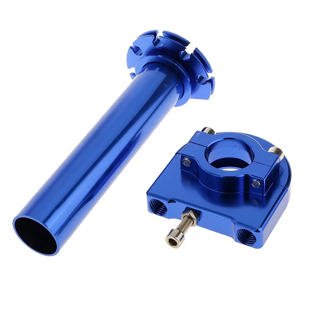 

Accelerator Handle Universal Fit Handlebar Grips Throttle Oil Motorcycle Aluminum
