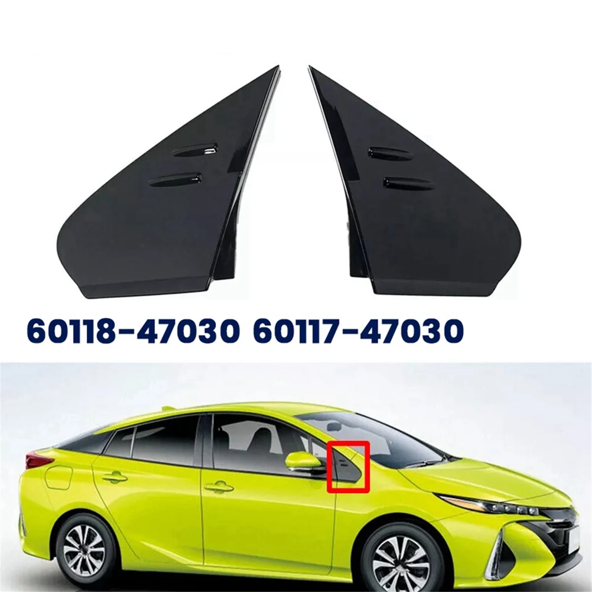 

Front Left Fender Trim Cover 60118-47030 for Toyota Prius 2016-2021_N29R