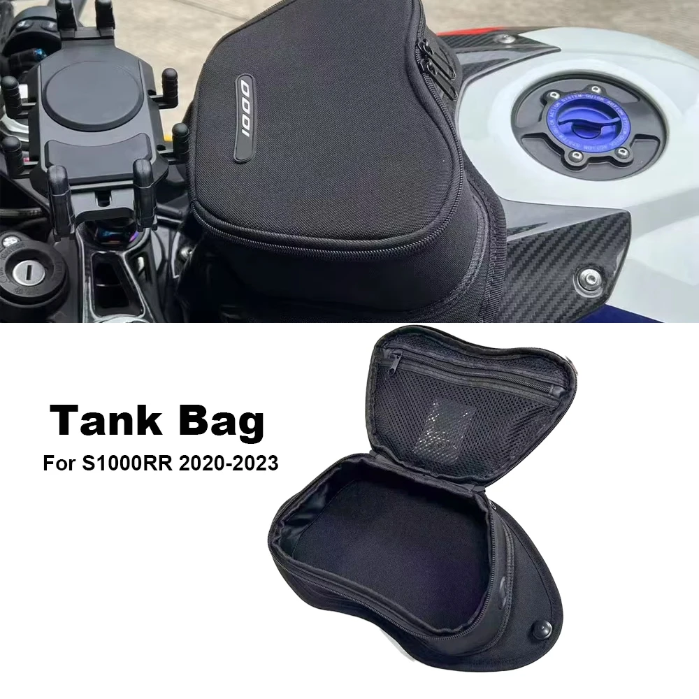 New Motorcycle Fuel Tank Bag Luggage Storage Bag Black Kit For BMW S1000RR S1000R S1000 R RR 2020-2023