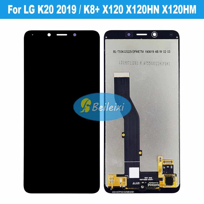 For LG K20 2019 X120 X120HN X120HM X120BMW X120WM X120EMW K8+ LCD Display Touch Screen Digitizer Assembly