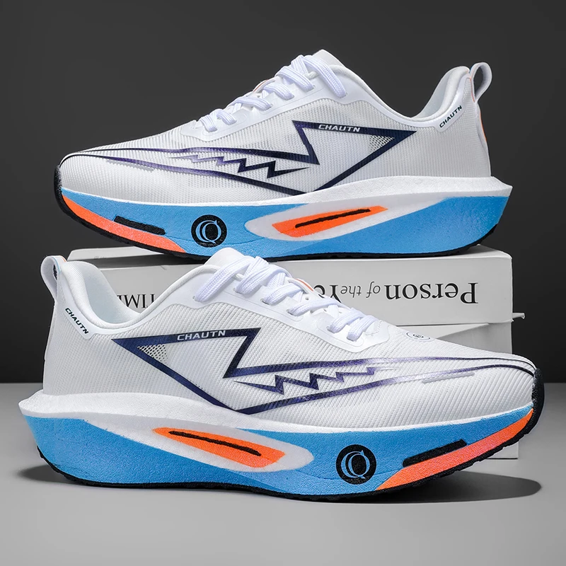 

Мужские модные повседневные и удобные спортивные кроссовки для бега — дышащий тканевый верх, нескользящая и износостойкая амортизация