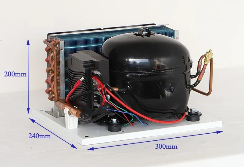 DC compressor condensing unit refrigerator R134a12V24V