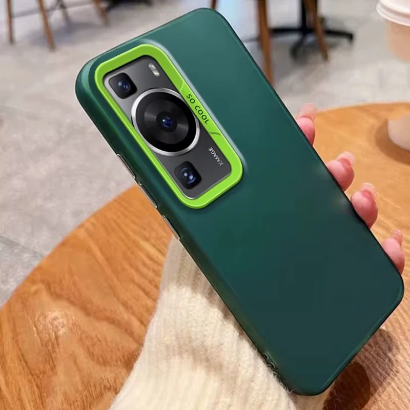 Funda para Huawei P60, Funda para Huawei P70 Pro, MNA-LX9, LNA-LX9, Funda para Huawei P70 P80pro, Funda Metálica de Lujo con Acabado Aurora Mate