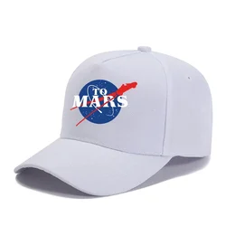 Mars SpaceX Baseball Cap Space X Logo Hip Hop Boy Hats Sun Caps Adjustable Breathable Nasas Outdoor Travel Kids Hats