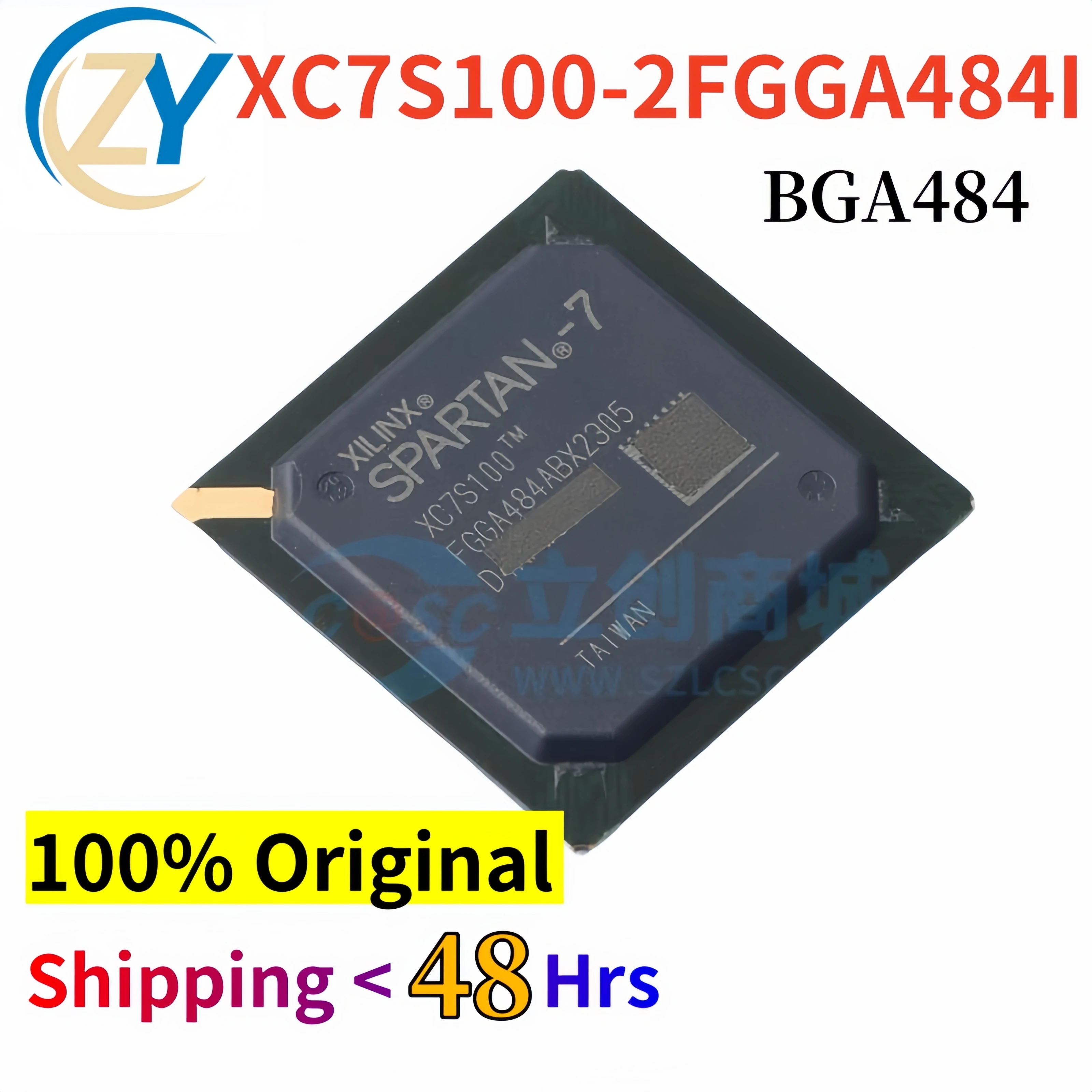 

XC7S100-2FGGA484I Logic ICs XC7S100 BGA-484 950mV-1.05V 100% Original & In Stock