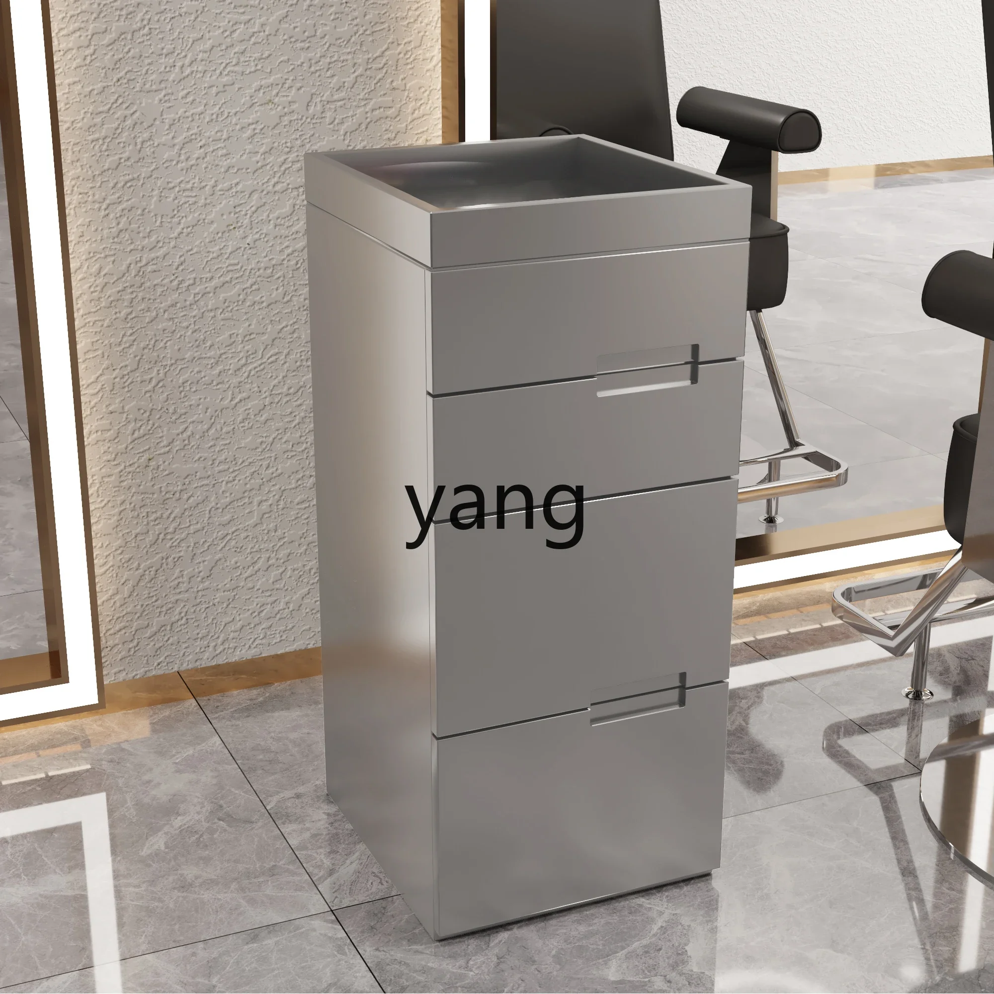 

LTT simple multi-functional beauty salon rack locker perm and dyeing cart