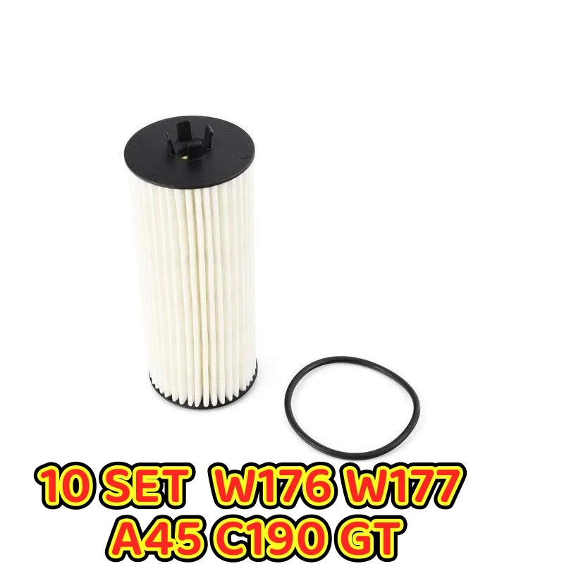 

Автомобильный масляный фильтр A1761800800 для W176 W177 A45 C190 GT W222 V222 X222 A217 C217 W223 W166 H247 W463 X218 1761800800, 10 шт.