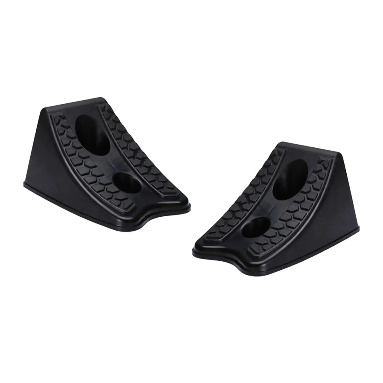 2 Pieces Wheel Chocks Tyre Support Pad for Truck Travel Trailer Camper