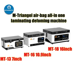 M-Triangel MT-13 MT-16 MT-18 LCD Laminating Defoaming Machine Phone Tablet Flat Curved Screen 3D Lamination Air Bubble Removal