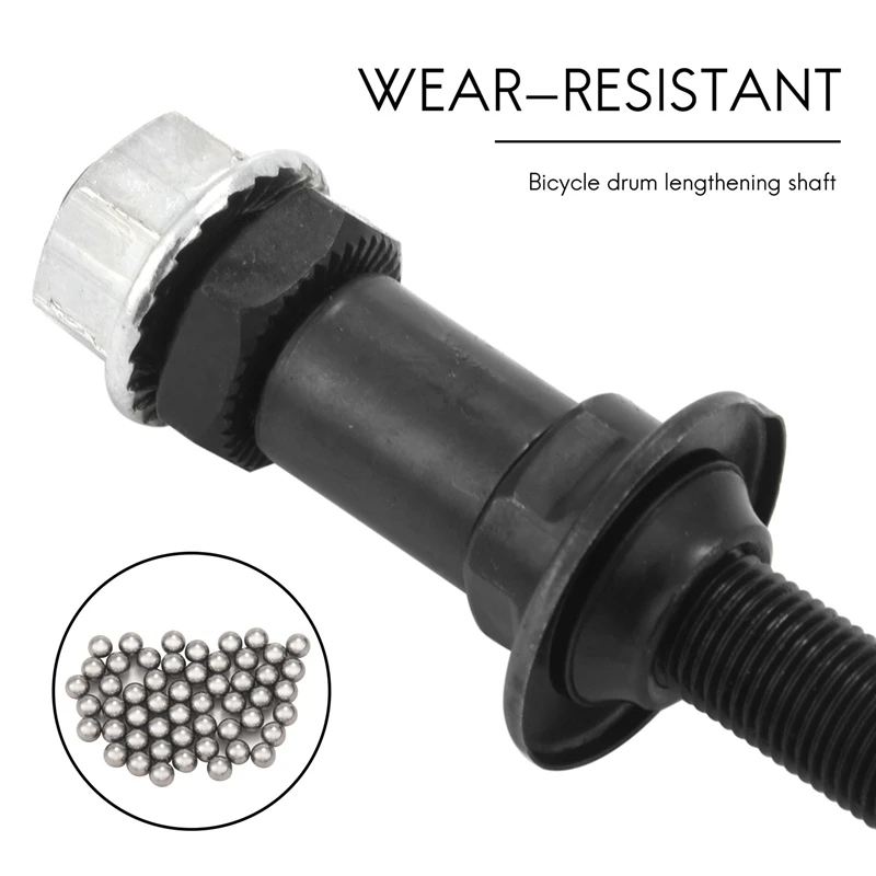 

Biy-lcLengthened 240 мм горный велосипед снежный велосипед велосипедные ступицы задняя ось переоборудованная твердая ось задняя ось аксессуар для велосипеда