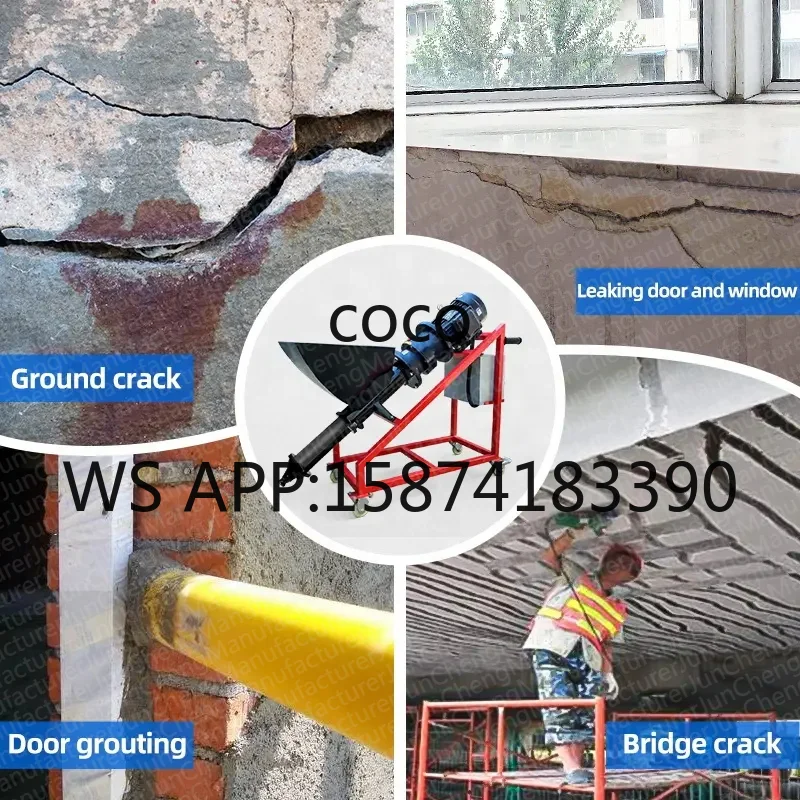 Handheld Electric Mortar Grouting Tools Cement Based Grout Pointing Machine