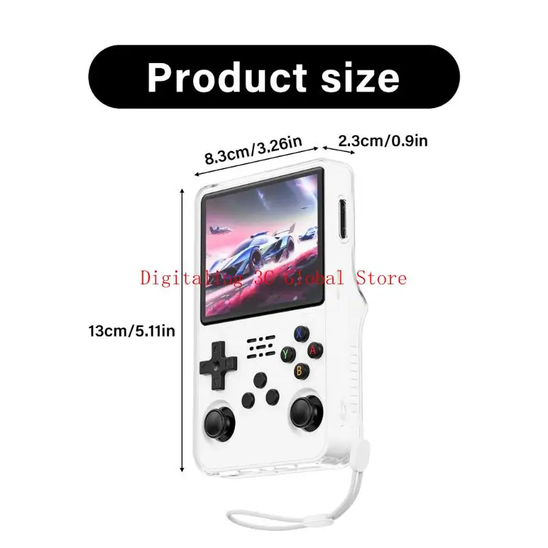 Flexible Shell TPU Guard Cover for R36S Game Console Ensuring Scratch Resistance