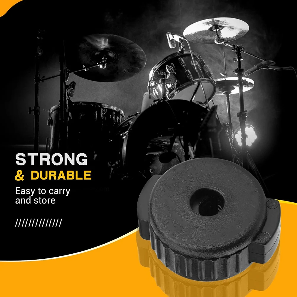 6 tuercas de platillo de plástico, tuerca de platillo para kit de batería de percusión, piezas de repuesto de percusión