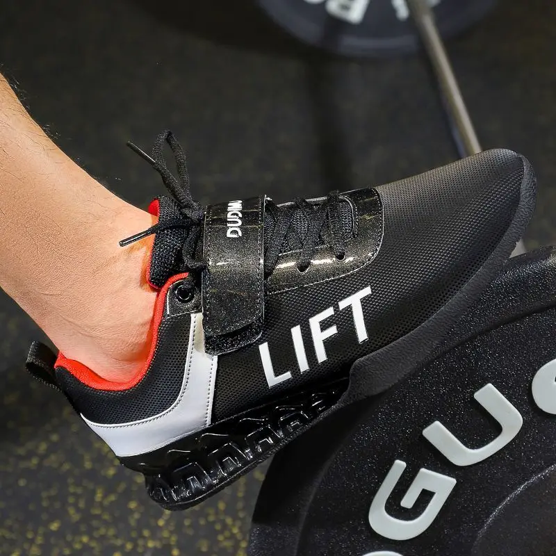 Professional Weights Shoes Casual Athletic Shoes Wide Toe Squat and Weightlifting Shoes Non-Slip Barefoot Training Shoes