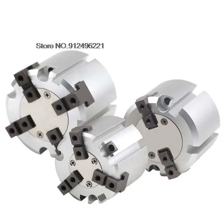 

Серия MHS2/MHS3/MHS4, пневматический захват с 2/3/4 пальцами, сменный вращающийся цилиндр двойного действия SMC 16D/20D/25D/32D/40D/50D MHS