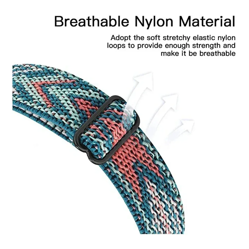 Nylon Starp per Xiaomi Redmi Watch 3 Active/Lite Band Bracciale elastico Correa Cintura per Redmi Watch 3 Lite Cinturino di ricambio