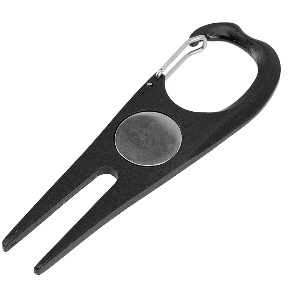 

Golf Divot Tool Lightweight Stainless Steel Portable Golfs Divot Repair Tool Compact Golf Ball Marker Golfs Accessory
