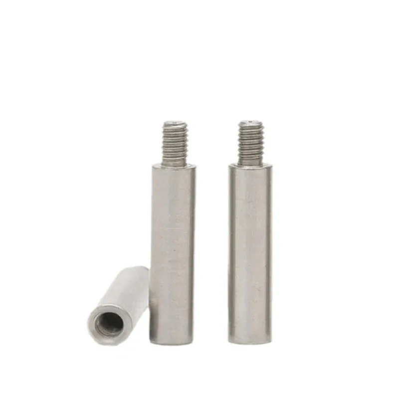 Threaded Pillar And Round Spacer Screw 304 Stainless Steel Single Head M3 M4