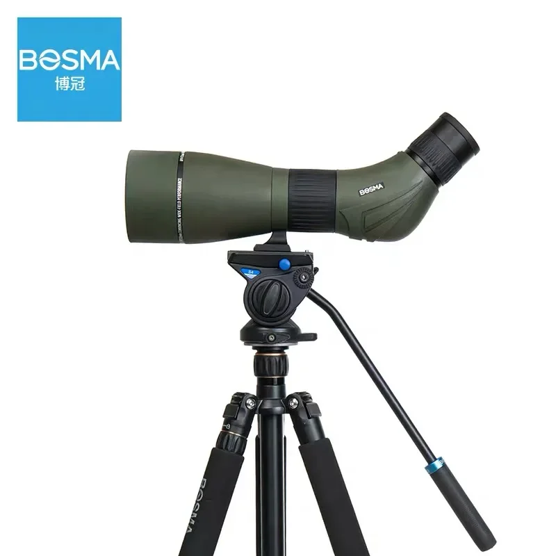 BOSMA Swan II 25-50X82 ED APO Spotting Scope Telescope High-Resolution Viewing Mirror ED Lens Birdwatching with TP60 Tripod