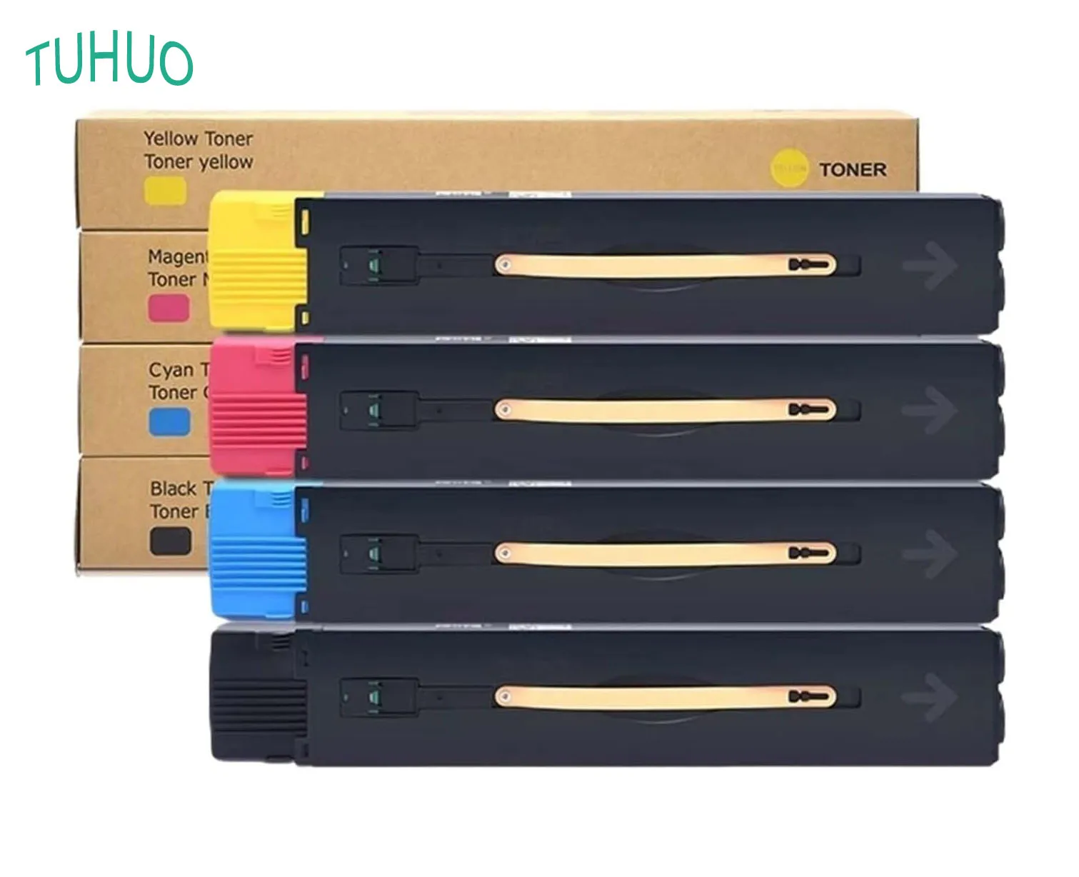 4PCS/1 Set C550 Toner Cartridge For Xerox Color 560 570 C5580 6680 7780 WorkCentre 7965 7975 Compatible Toner 006R01525/26/27/28