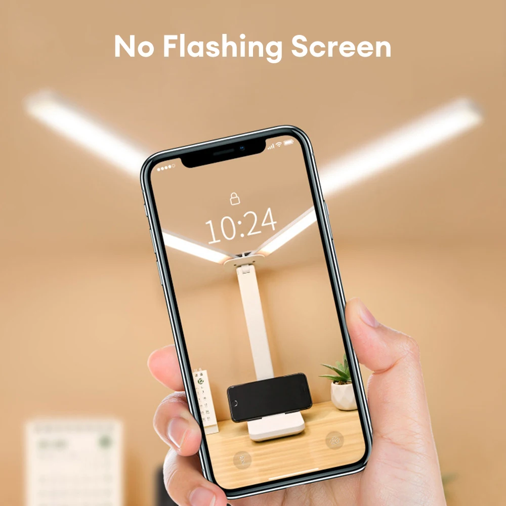 LED Desk Computer Lamp USB Clip On Light Flexível Gooseneck Clip Book Light para cabeceira Iluminação Reading Lamp White Light 6500K