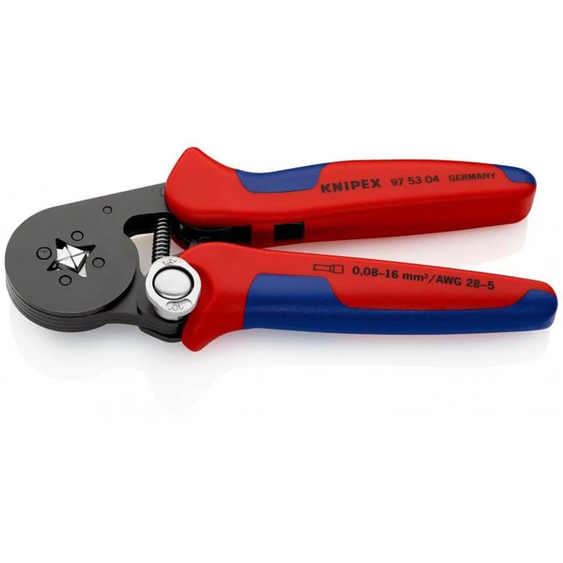 KNIPEX 97 53 04 Self-Adjusting Crimping Pliers For Wire Ferrules With Lateral Access