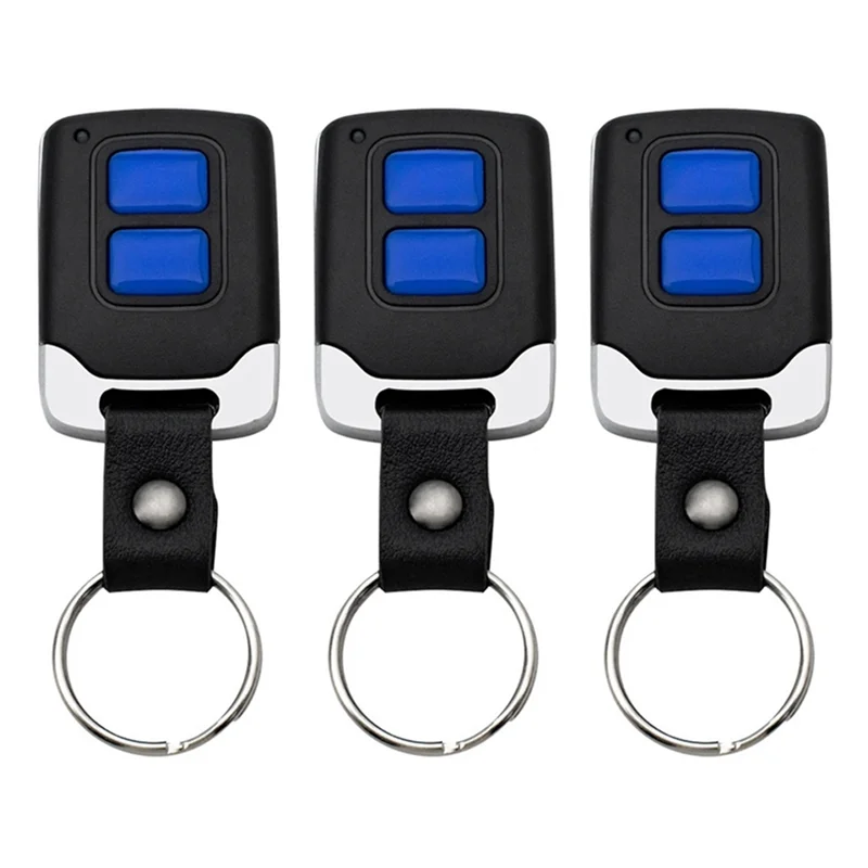 

AA08-3PCS Garage Door Remote Control 433Mhz 2 Keys Wireless Rolling Gate Controller With Clone Copy Function Garage