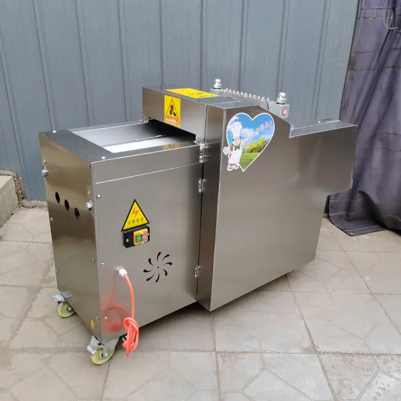 Restaurant Vegetable Slicer Commercial Electric Vegetable Cutter Food Processor Potato Chips Carrot Melon Dicing Cutting Machine