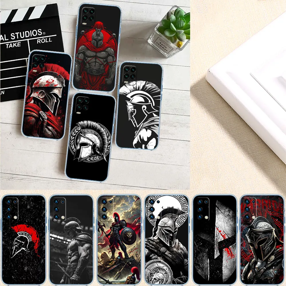 Funda Transparente LO88 Spartan Warrior para Motorola Moto G40 G04 G05 One Ace Action Fusion + Plus Hyper Macro Vision Zoom
