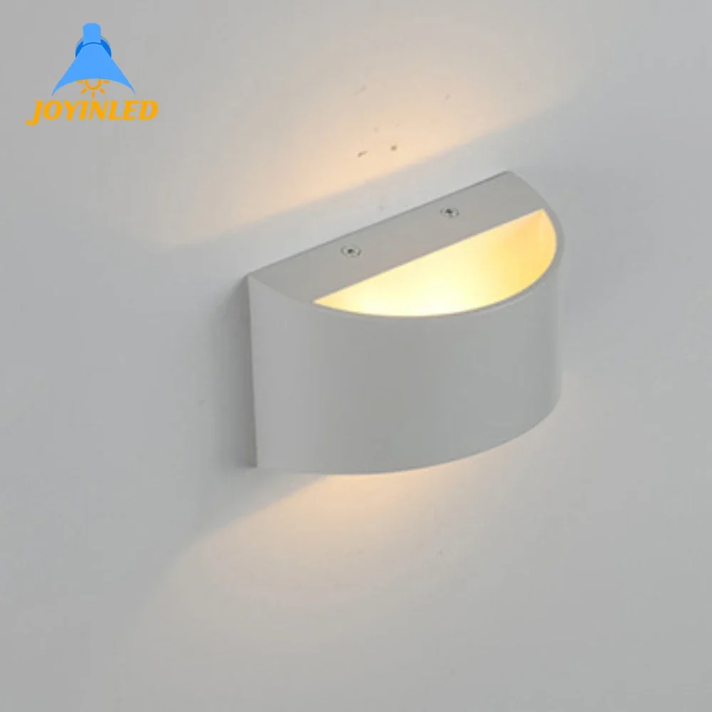 Nordic Creative Hotel Room Bedside Corridor Indoor Wall Lamp Bedroom Black White Wall Wall Lamp LED Bedside Light 3000K/6000K