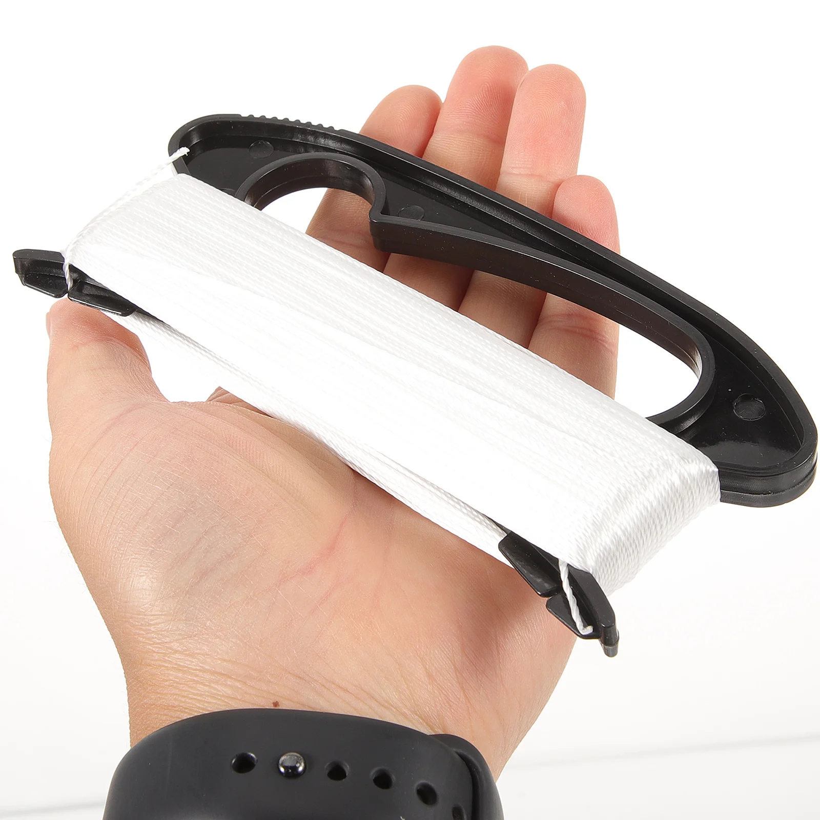 Línea de cometa voladora de 100M, tabla de bobinado de plástico ligero, herramienta para deportes al aire libre, mango, accesorios, carrete, cuerda de nailon para cometa