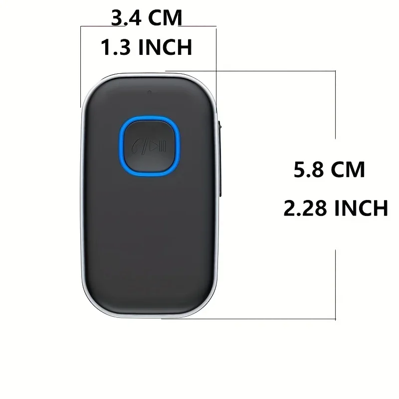 

Адаптер BT AUX для автомобиля, шумоподавление Приемник BT 5.0 для музыки/звонков громкой связи, беспроводной аудиоприемник для домашней стерео/Spea