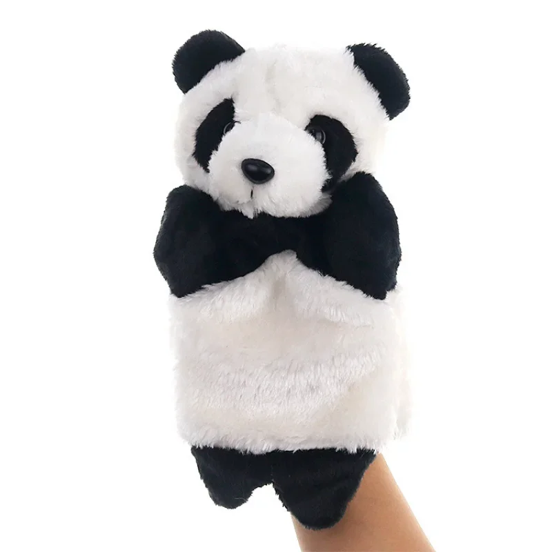 

Panda Puppets Plush Toys Parent-child Interactive Game Storytelling Doll Props Panda Hand Puppets