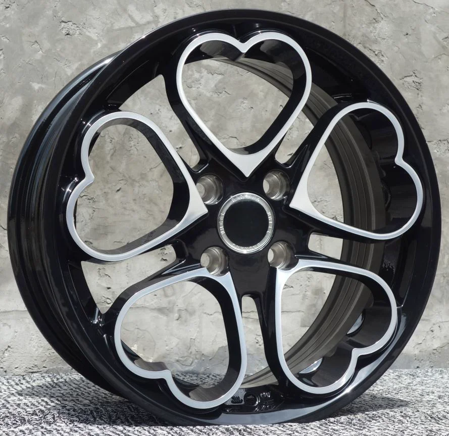 Loving Heart 15 Inch 15x6.5  4x100  Alloy Car Wheel Rims Fit For Smart Forfour